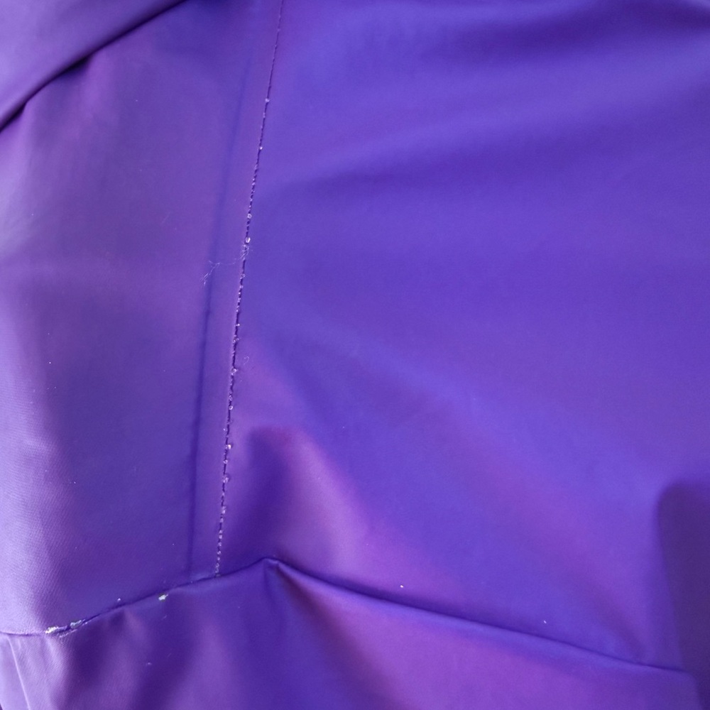 Charles River Apparel Rain Jacket Vented Womens Purple Size S Zip Pockets - Picture 5 of 5